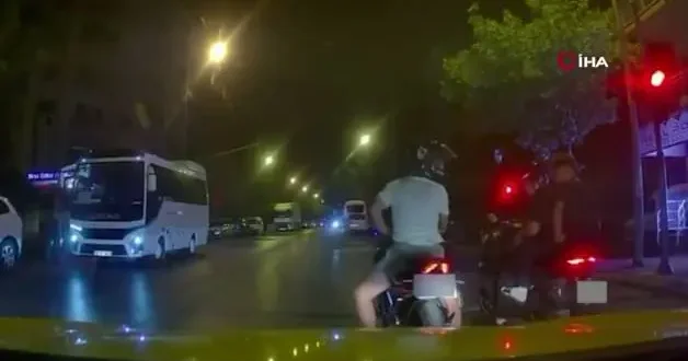 Denizli de kural tanımayan sürücü faturasını ağır ödedi!