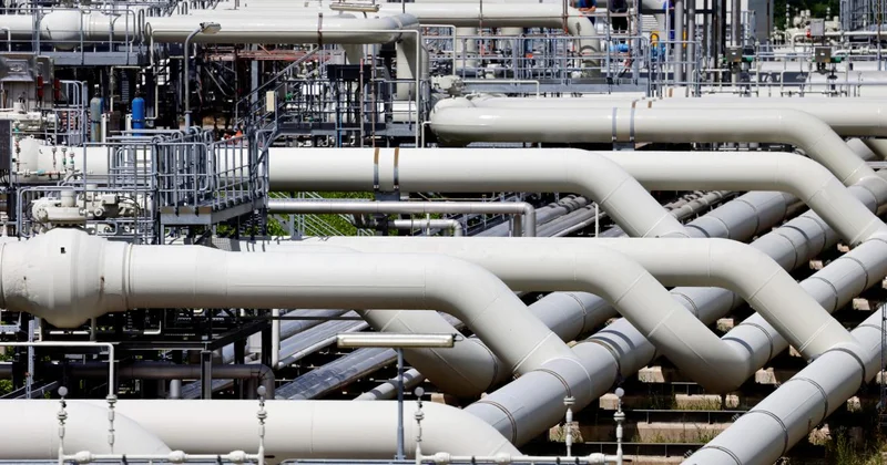 Almanya da doğal gaz depolarının doluluk oranı tartışma konusu oldu