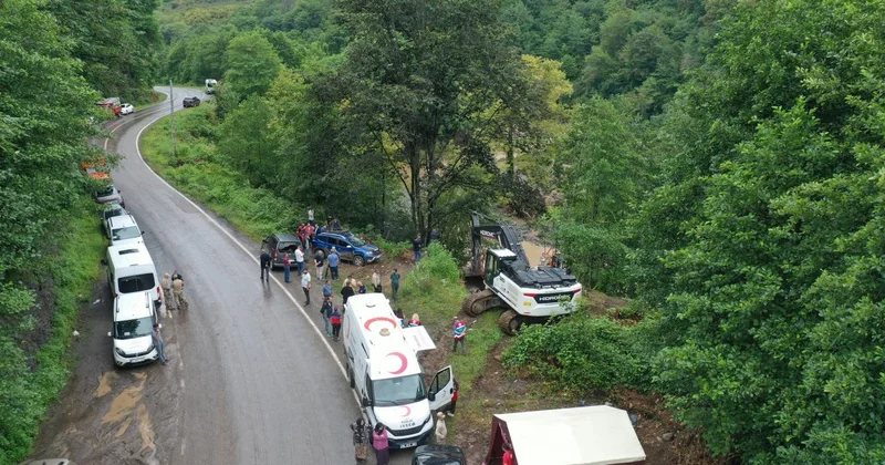 Giresun da selde kaybolan kişinin cansız bedeni Trabzon da bulundu
