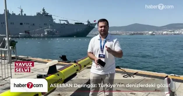 Su altının insansız gücü DERİNGÖZ 600 metre derinlikte otonom görev yapıyor