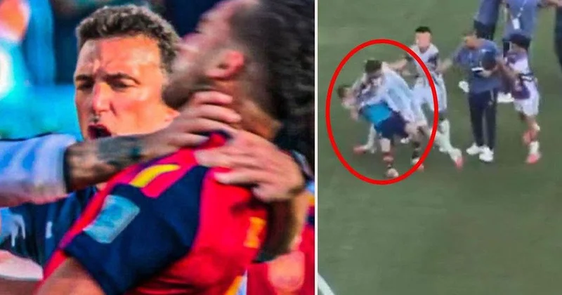 Dünya Kupası finalinde rakip futbolculara saldıran Paredes e tarihi ceza