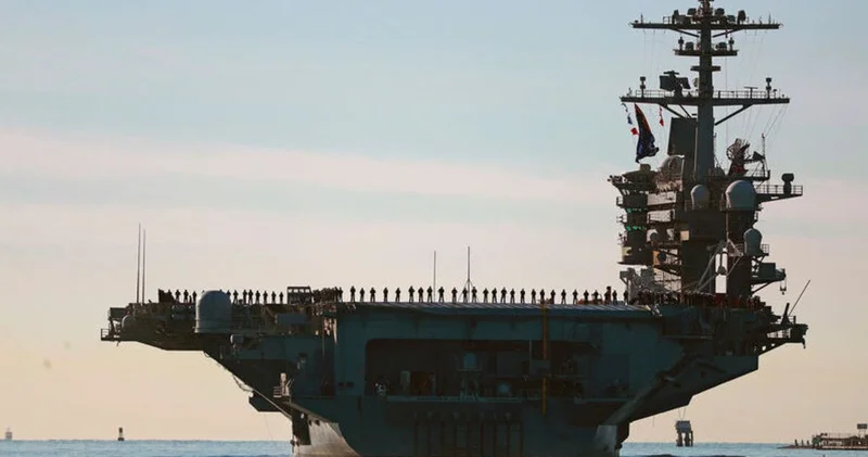 ABD uçak gemisi USS Abraham Lincoln ün eve dönüş yolunda olduğu belirtildi Dış Haberler