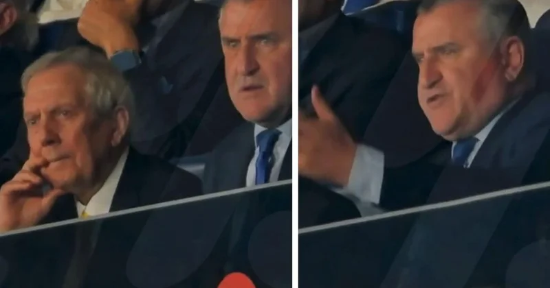 Çok konuşulacak Osman Aşkın Bak Aziz Yıldırım görüntüsü