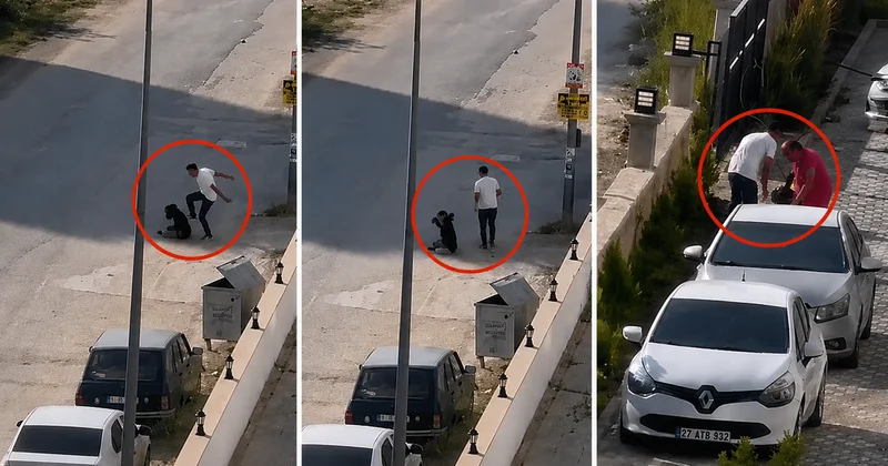 Adana da sokak ortasında kadına şiddet: Çığlıkları mahallede yankılandı