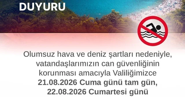 Zonguldak ta iki gün boyunca denize girişler yasaklandı Zonguldak Haberleri Habertürk Yerel Haberler