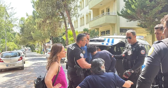 Menteşe de polise mukavemet gösteren motokurye gözaltına alındı Muğla Haberleri Habertürk Yerel Haberler