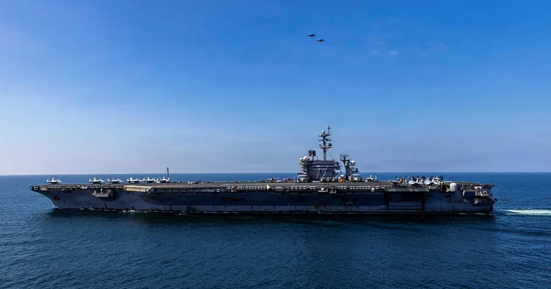 USS Lincoln, Orta Doğu daki uzun süreli görevinden sonra ABD ye dönüyor