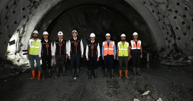 Çirişli Tüneli nde kazı ve destek çalışmalarında yüzde 60, nihai beton çalışmalarında ise yüzde 49 seviyesine ulaşıldı Erzurum Haberleri Habertürk Yerel Haberler