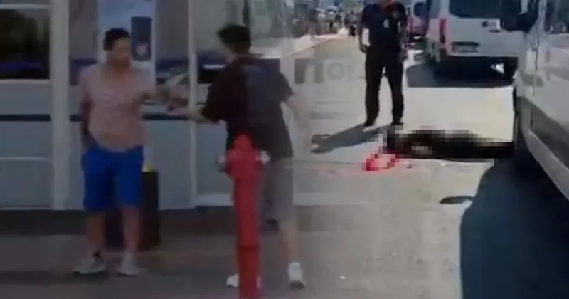 Havalimanında korkunç olay! Emekli polis memuru eşini öldürdü