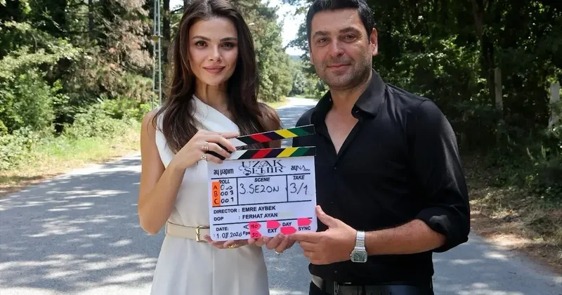 Uzak Şehir’de 3 üncü sezon heyecanı: Alya ve Cihan’dan ilk kareler