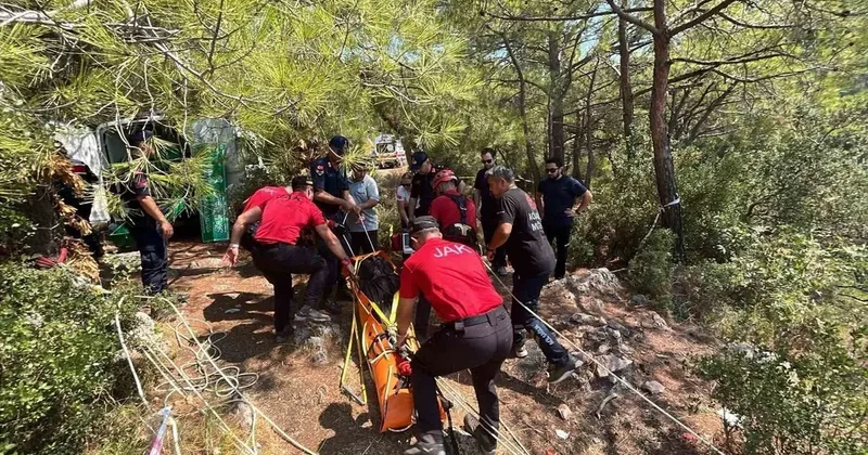Kayaköy’de yüksekten düşen 45 yaşındaki şahıs hayatını kaybetti