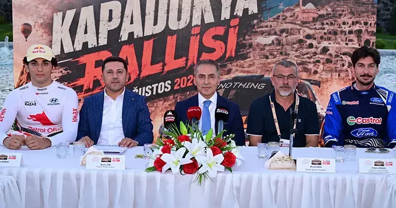 Kapadokya da ralli heyecanı başladı