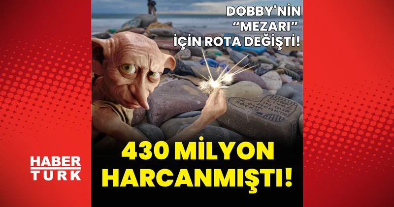 Dobby nin mezarı için 430 milyon sterlinlik elektrik kablosu rotası değiştirildi!