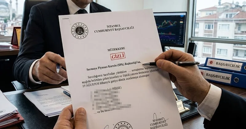 İşte fon soruşturmasını başlatan o yazı! İstanbul Cumhuriyet Başsavcılığı 19 Ağustos’ta SPK’ya ‘gizli’ müzekkere Sözcü Gazetesi