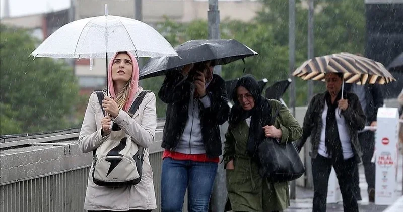 Son dakika kuvvetli yağış uyarısı Hava durumu tahminlerini il il Meteoroloji yayınladı! Yarın (22 Eylül) hava nasıl olacak? Bu hafta İstanbul da yağmur var...