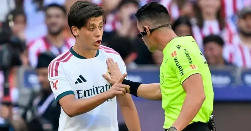 Vinicius Junior, Madrid derbisinde Arda Güler i çıldırttı! Herkes Arda yı haklı buldu