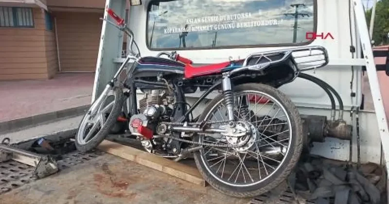Burdur da dur ihtarına uymayan motosikletliye 543 bin TL ceza kesildi