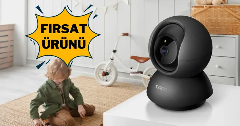 Bebek ve evcil hayvan takibi için en ideal kamera sınırlı süreyle indirimde!