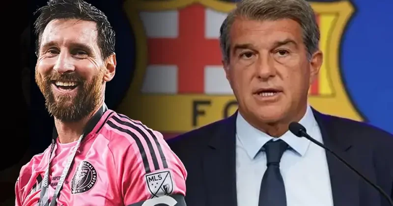 Barcelona Başkanı Laporta dan Messi açıklaması! Geri dönüşünü zor görüyorum Fanatik Gazetesi Futbol Haberleri Spor