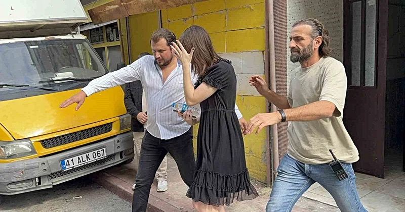 Samsun İlkadım da intihara kalkışan 22 yaşındaki ABD vatandaşı kadın indirildi