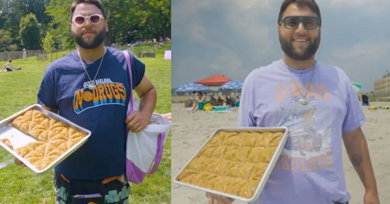 Şaka için baklava satan adam milyoner oldu
