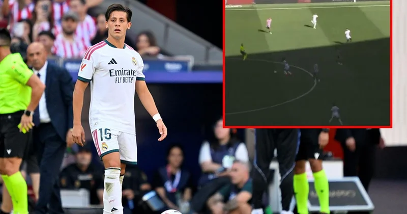 Derbide Arda Güler i çıldırtan an! Vinicius Junior resmen düşman gibi davranıyor