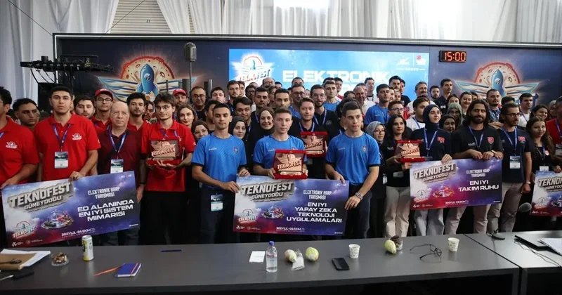 TEKNOFEST 2026 da 13 ülke bir araya geldi! 3 bin genç teknoloji için yarıştı