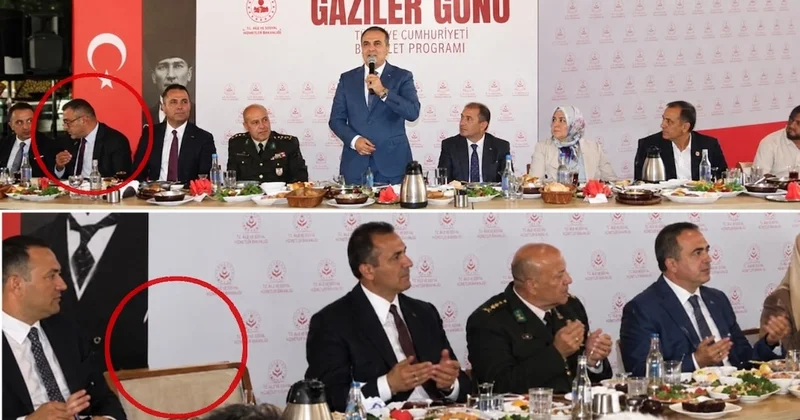 Gaziler günü programında gaziye saygısızlık; masadan kaldırıldı iddiası Sözcü Gazetesi