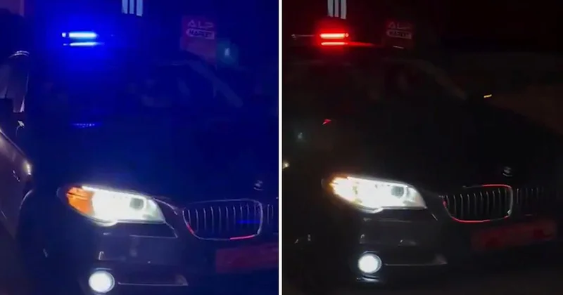 Milli Yol Partisi Genel Başkanı Remzi Çayır, bir çiftliği 3 araçlık çakarlı konvoyla ziyaret etti