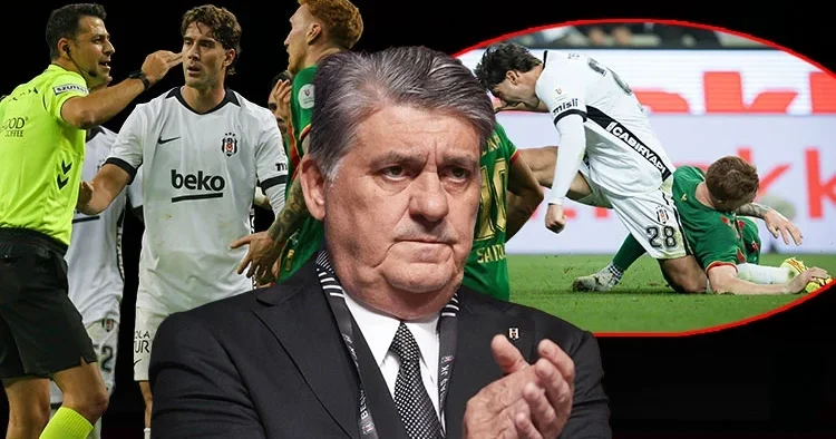 Beşiktaş tan penaltı ve kırmızı kart beklentisi: Serdal Adalı dan sert tepki