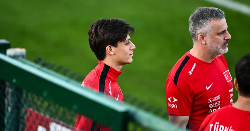 Dün derbide oynamıştı! Arda Güler A Milli Takım kampında