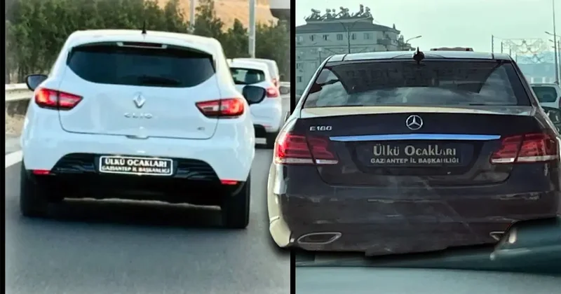 Ülkü Ocakları o araçlara göz yummadı! Gaziantep te tartışma yaratan görüntüler