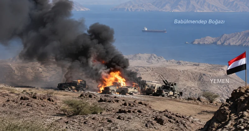 Yemen de Amalika Tugayları Kehbub da 5 Husi aracını hedef aldı; araçlardakiler öldü