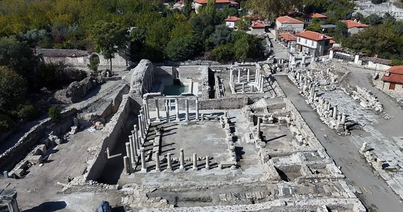 Stratonikeia antik kentindeki ‘Roma Hamamına ziyaretçi akını