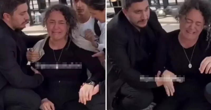 Minguzzi nin teyzesini Güllü nün oğlu teselli etti