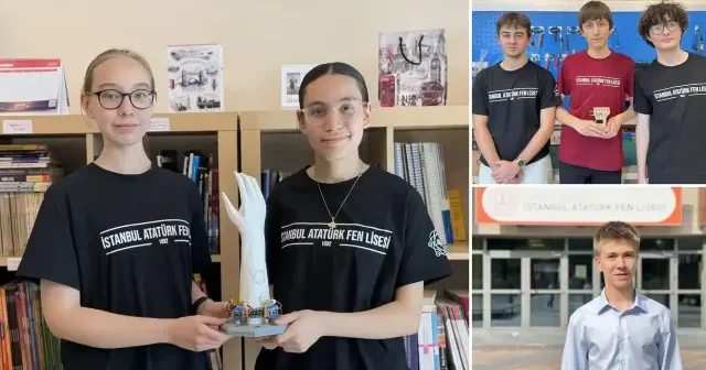 İstanbul daki Fen Lisesi öğrencileri uluslararası yarışmalarda Türkiye nin gururu oldu Kültür Sanat Haberleri