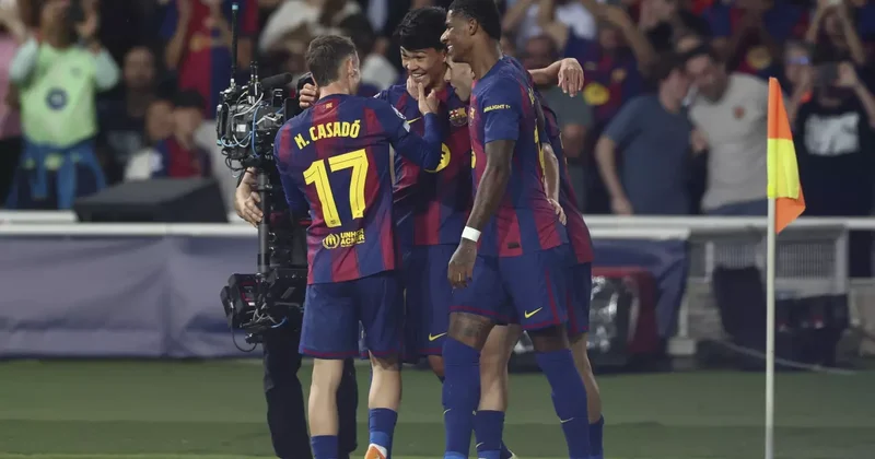 Barcelona, Yunan takımını 6 golle dağıttı