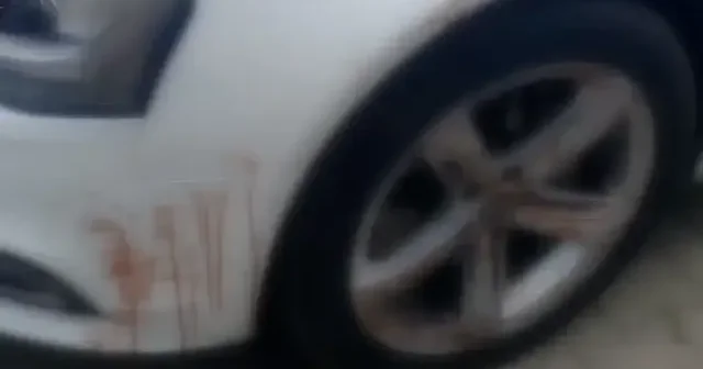Antalya da ‘araçta kan var ihbar polisi alarma geçirdi: Gerçek çok farklı çıktı VİDEO İZLE
