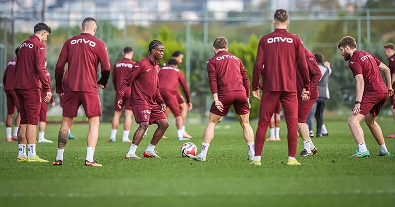Trabzonspor, Eyüpspor maçı hazırlıklarına başladı