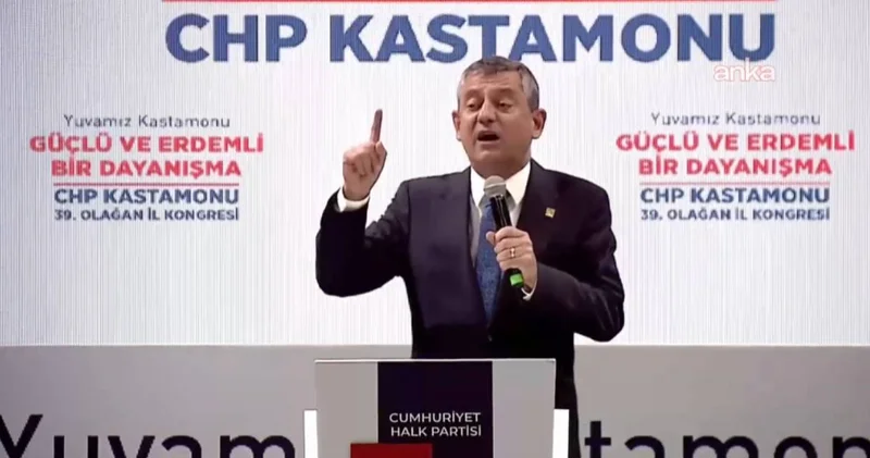 Özgür Özel den iktidara sert sözler: Bizim 47 yıl gösterdiğimiz sabrı AKP 47 ay gösteremedi