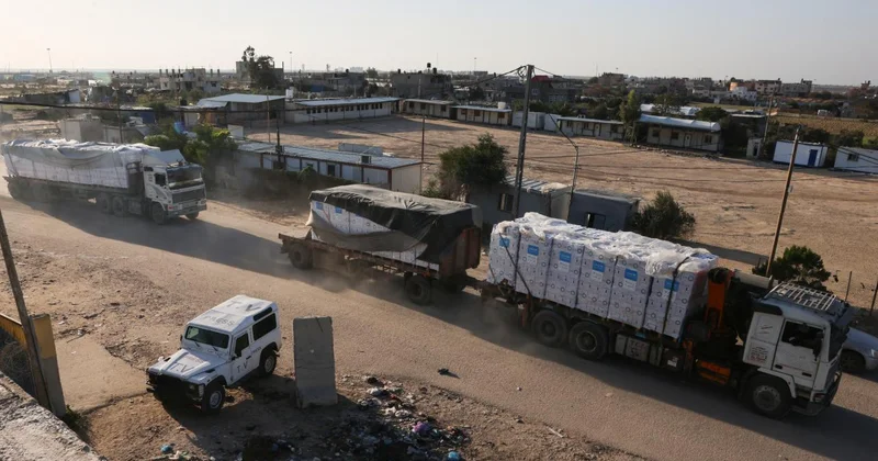 Ateşkesten bu yana Gazze Şeridi’ne yalnızca 986 yardım tırı ulaştı Agos