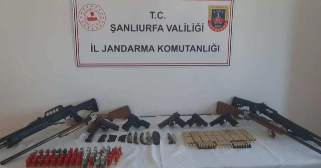 Şanlıurfa da düğünde silahla havaya ateş eden 4 zanlı yakalandı Şanlıurfa Haberleri