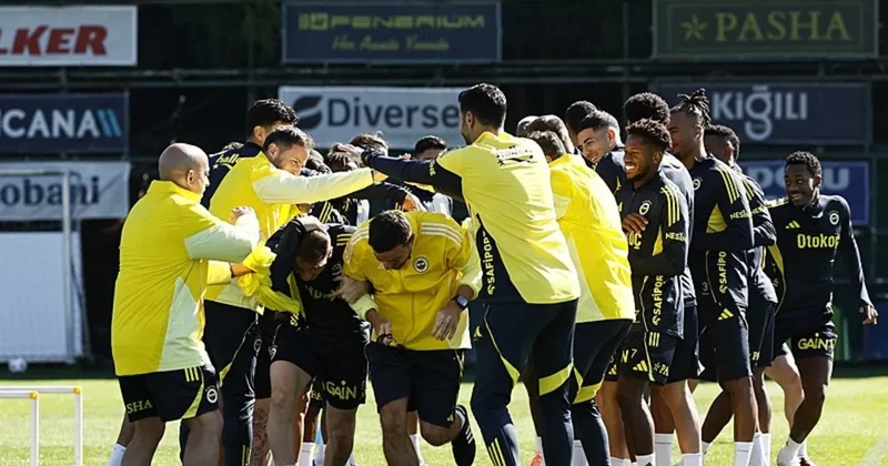 Fenerbahçe de Stuttgart maçı mesaisi sürdü!