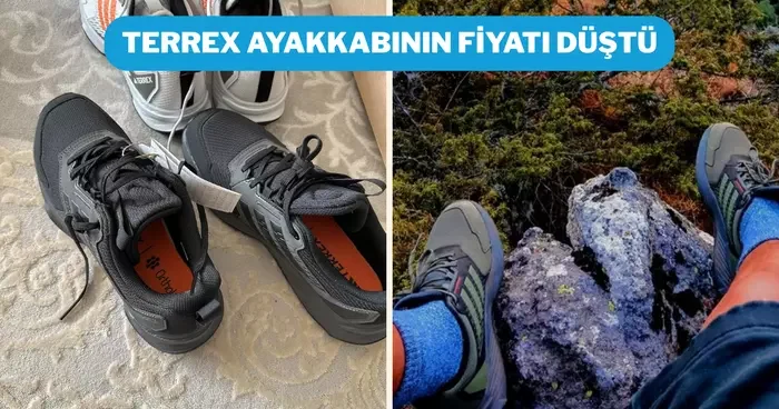 Arazide güven, şehirde rahatlık veren Adidas Terrex şimdi daha uygun!