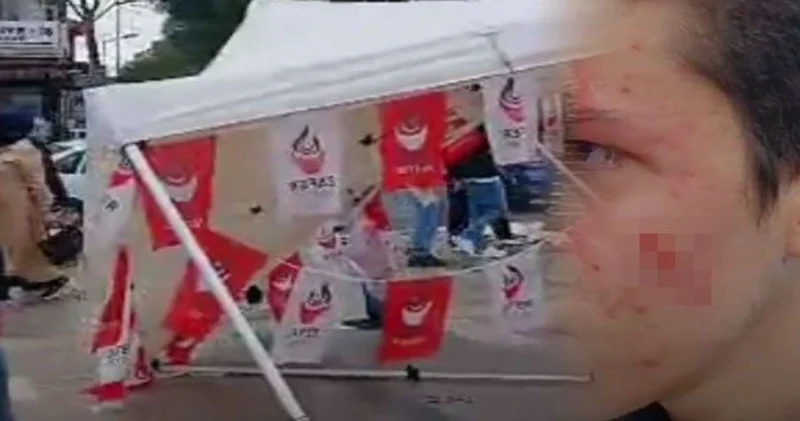 Aydın da Zafer Partililere saldırı! MHP liler tarafından yok edildi