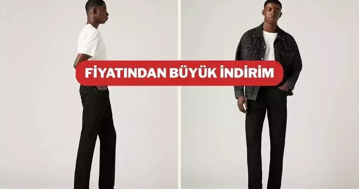 Zamanın eskitemediği Levi s kot pantolonda kaçırılmayacak fırsat!