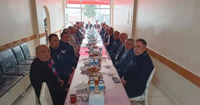 Göynücek te muhtarlar için kahvaltı programı düzenlendi Amasya Haberleri
