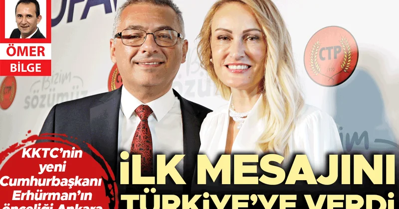KKTC’nin yeni Cumhurbaşkanı tufan Erhürman’ın önceliği Ankara… Türkiye ile tam işbirliği