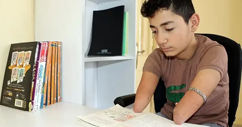 Kol ve bacakları olmayan Nakşin in azim dolu hikâyesi