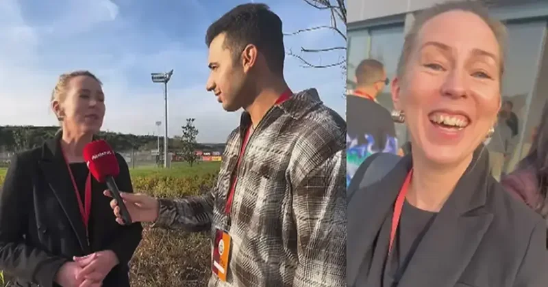 Norveçli televizyon muhabirinin Galatasaray şaşkınlığı: Cehennem! Fanatik Spor Haberleri Video